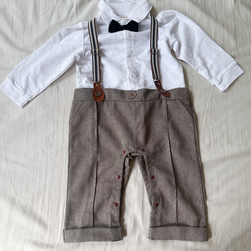 Tuxedo Long Sleeve Outfits (2T)
